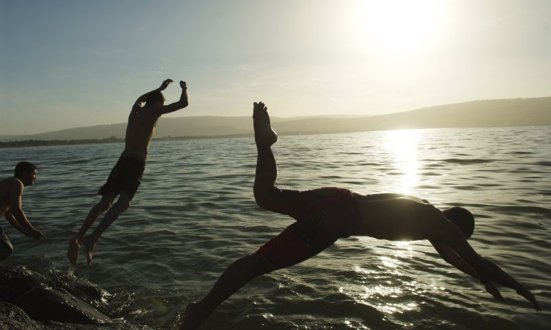 נער נפל מחומת העיר עכו ופונה במצב בינוני