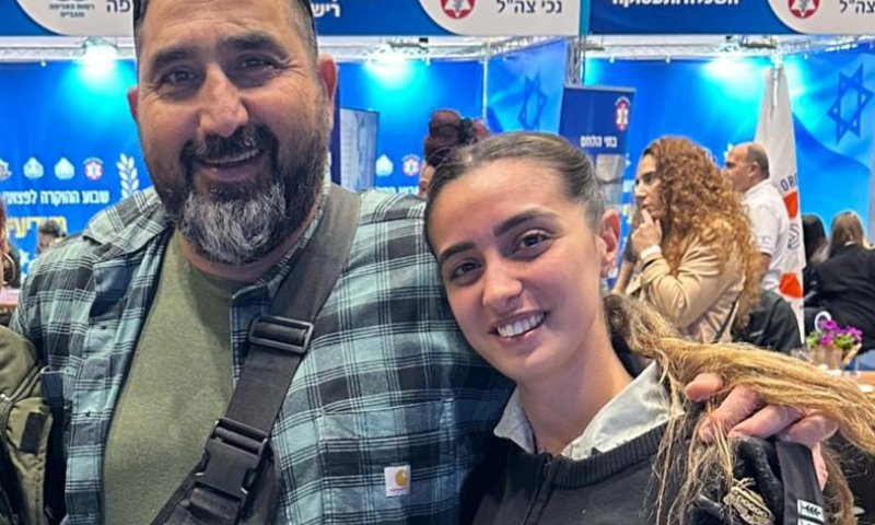 הלוחם הפצוע על קצינת הנפגעים: "התפקיד הכי חשוב בצה"ל"