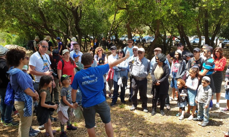 הצלחה לפרוייקט פסח ישראלי: 17,000 מטיילים