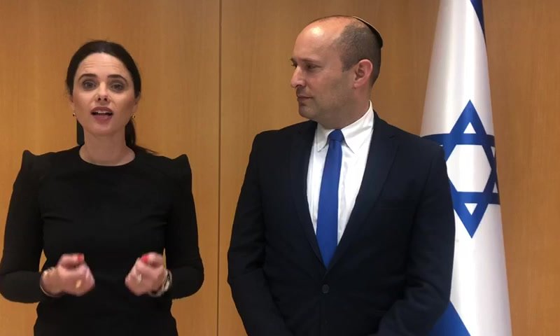 צפו: בנט ושקד מודיעים על ריצה עצמאית