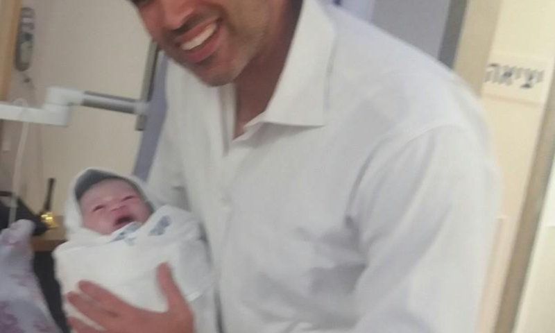 מזל טוב: ליוני שטבון ורעייתו נולד בן