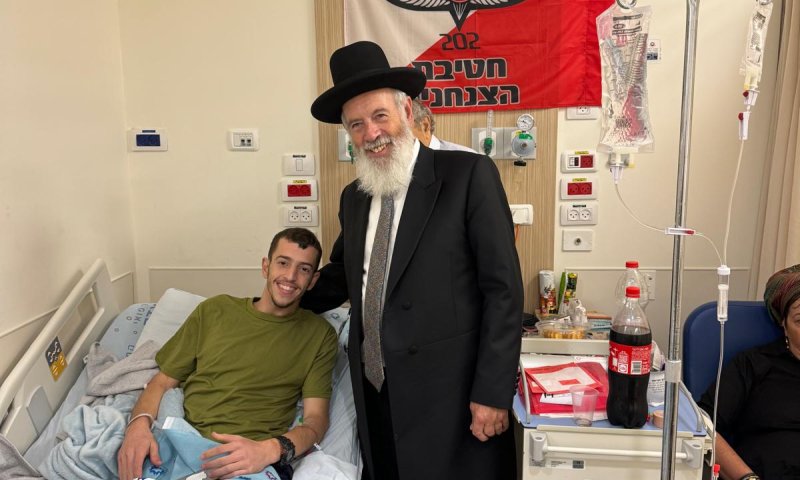 נכדו של הרב אליעזר איגרא נפצע בקרב בחאן יונס