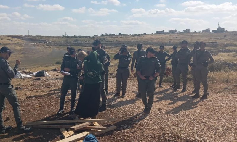 באופן חריג, בפעם השלישית: פינוי גבעת אור מאיר