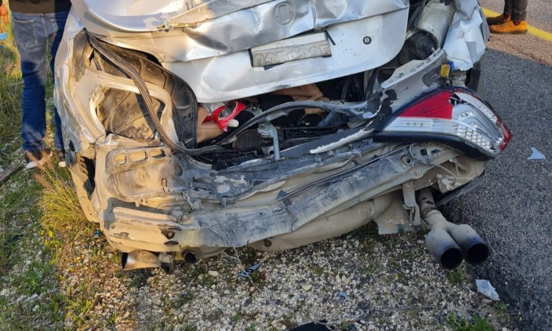 פצוע אנוש בתאונת דרכים קשה בשומרון