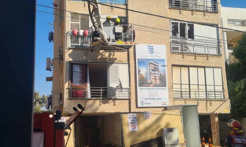 הוחלט על הרס בניין שפונה ברעננה