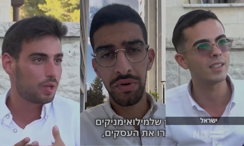 "100 אחוז חילול השם": החרדי שתוקף את המתנגדים לגיוס