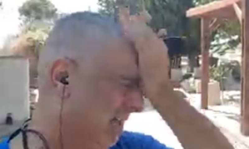 ברוך בן יגאל ממרר בבכי: הדגל הורד לחצי התורן. צפו