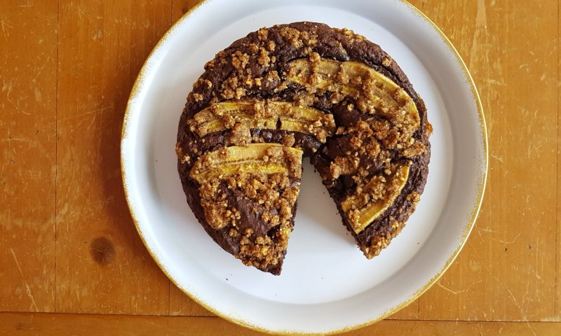 רגע מתוק| מתכון לעוגת שוקו בננה חלומית