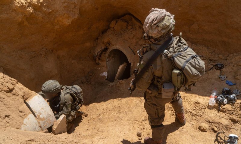 תיעוד: כך נראית המנהרה ממנה חולצו 5 החטופים