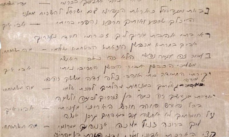 95 שנה אחרי: נמצאה הקינה ההיסטורית בכותל