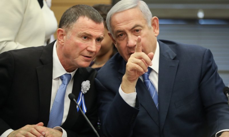 אדלשטיין לצד נתניהו: "קוראים לאחדות בליכוד"