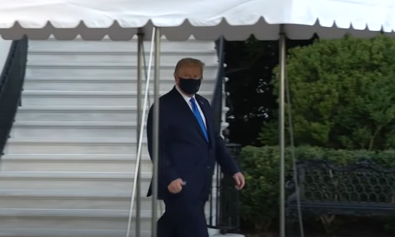 טראמפ אושפז בביה"ח, דיווחים סותרים על מצבו