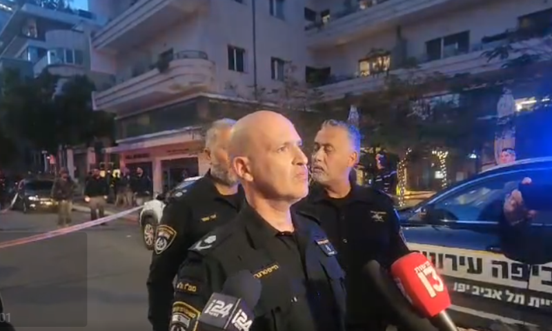 פיגוע דקירה בתל אביב: גבר נפצע קשה