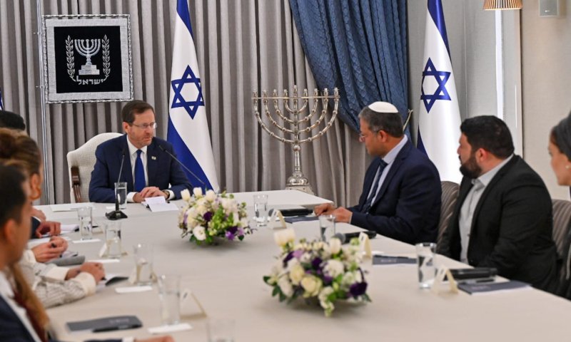 בן גביר להרצוג: "אנחנו צריכים לעמוד על שלנו"