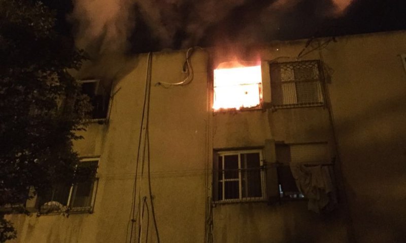 אסון בחדרה: אישה נהרגה מדליקה בדירה