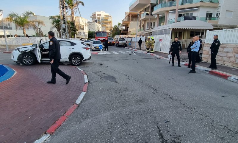 ניסיון חיסול בנהריה: רכב התפוצץ באמצע הרחוב