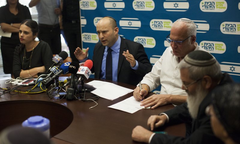 הבית היהודי: מפוצצים את המו"מ עם הליכוד