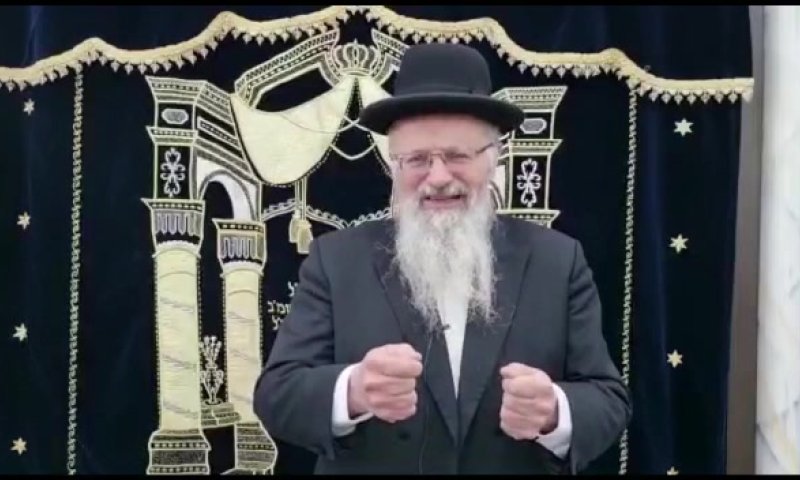 צפו: שיעורו השבועי של הרב שמואל אליהו