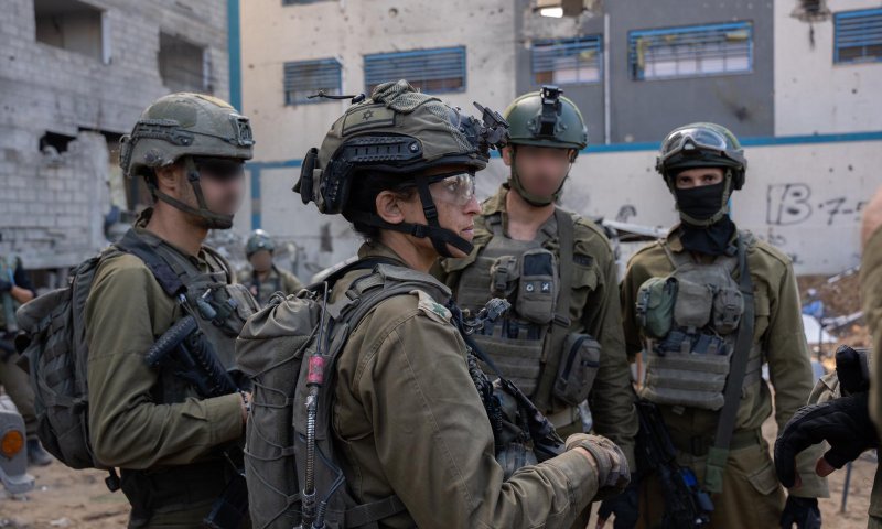 צפו: גדוד מעורב של לוחמים ולוחמות בפעילות ברצועה