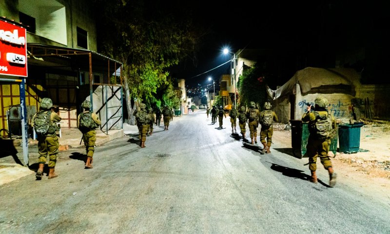 24 מבוקשים נעצרו במהלך הלילה ביהודה ושומרון