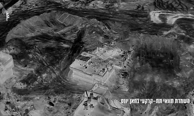 יחידת יהלום השמידה מנהרה באורך שני קילומטר בחאן יונס. צפו