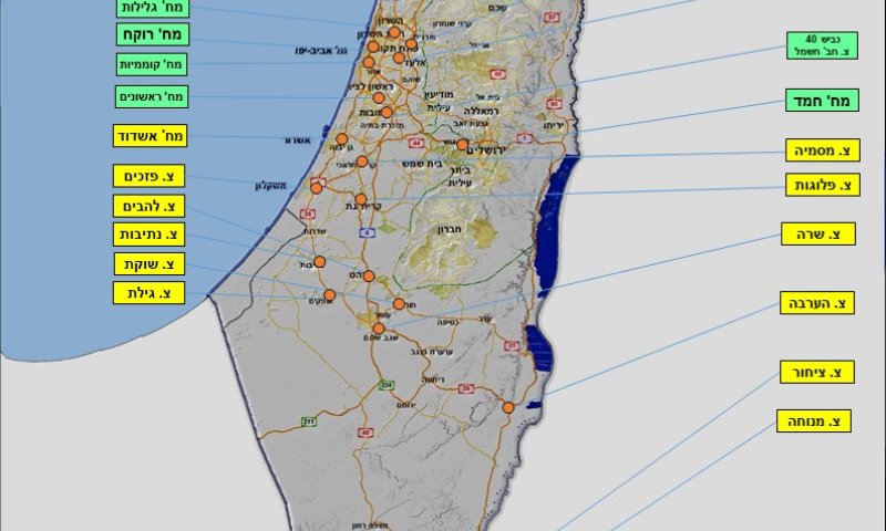 נכנסים לסגר: אלה הצמתים בהם יוצבו מחסומים