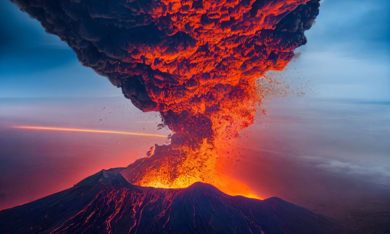 בפעם ה-12 מאז 2021: הר געש התפרץ באיסלנד