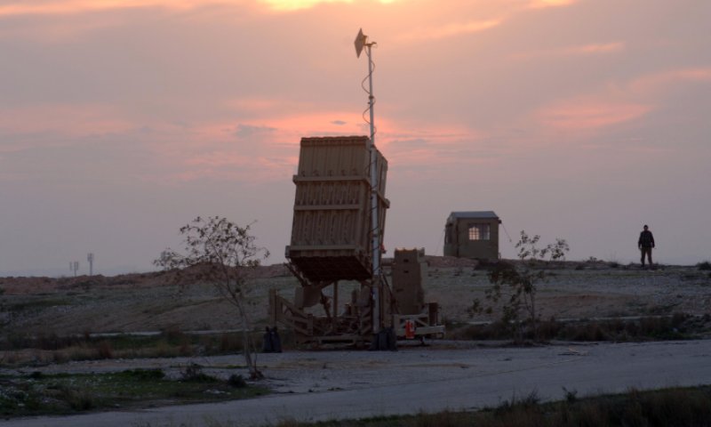 אזעקה בירושלים; כיפת ברזל יירטה רקטות