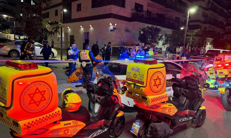 בלב תל אביב: שני פצועים קשה באירוע ירי בעיר