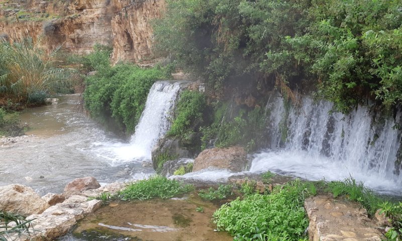 גם בלי גשם: כמויות אדירות של מים בנחלי הצפון. צפו