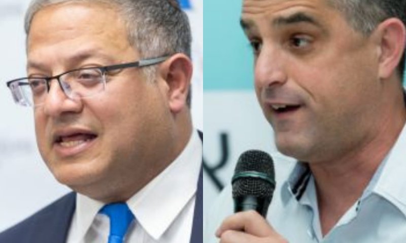 עימות בין עיתונאי רשת 13 למאבטח בן גביר: "הוא דוחף אותי"