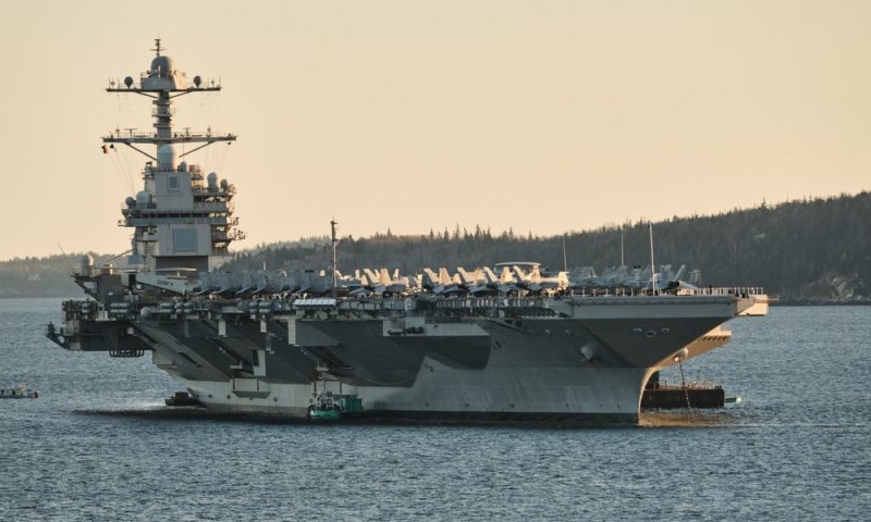 נושאת המטוסים של ארה"ב תעזוב את המזרח התיכון