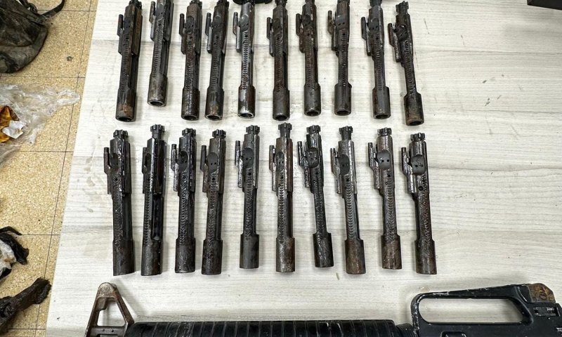 סוכלה הברחה המונית של נשקים בבקעת הירדן