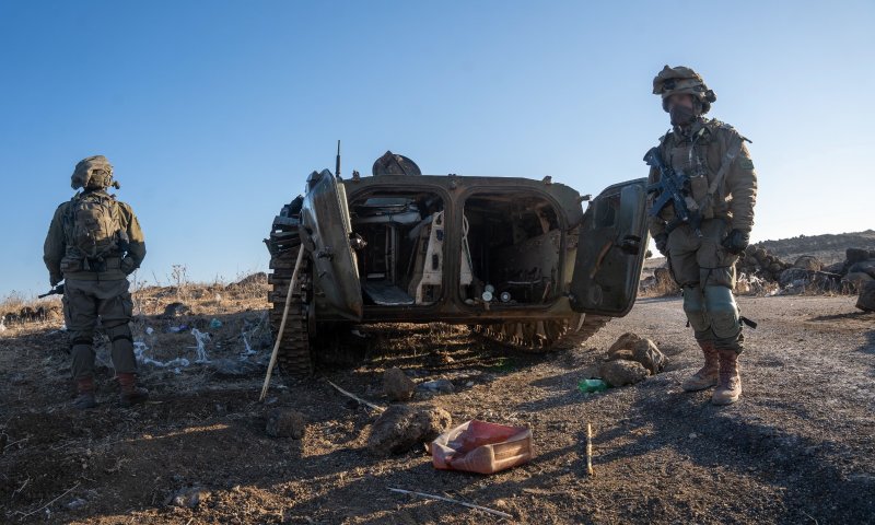 עוצבת הגולן ממשיכה לפרק את יכולותיו של צבא סוריה