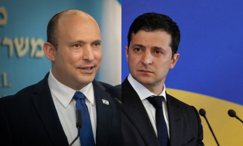 זלנסקי שוחח עם בנט: "מודה על מאמצי התיווך"