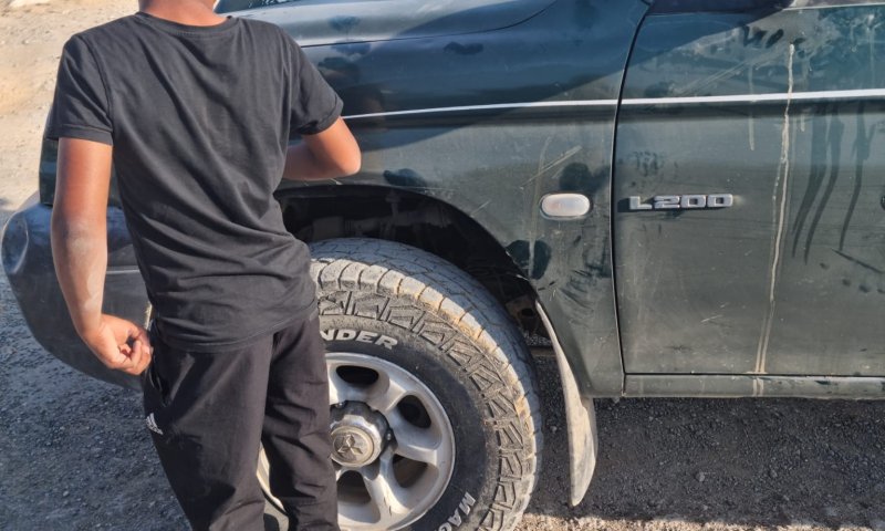 השוטרים נדהמו: ילד בדואי בן 11 נוהג בג'יפ 4X4