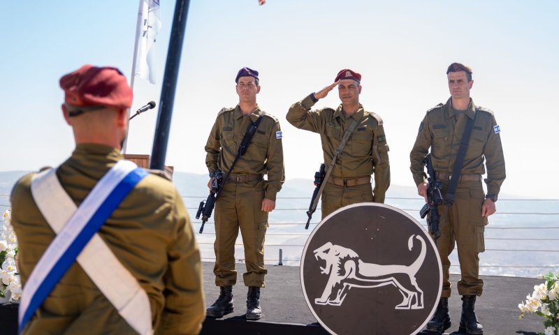 "המטרה &ndash; ניצחון": מפקד חטיבת שומרון החדש נכנס לתפקידו