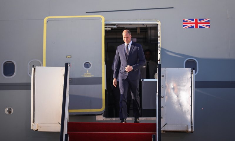 ביקור היסטורי ראשון: הנסיך ויליאם נחת בישראל