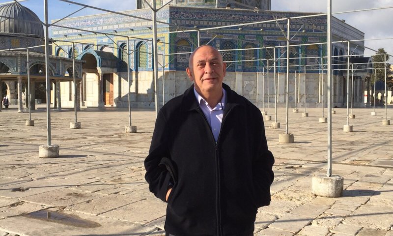 מצפצף על נתניהו: באסל גאטס עלה להר הבית