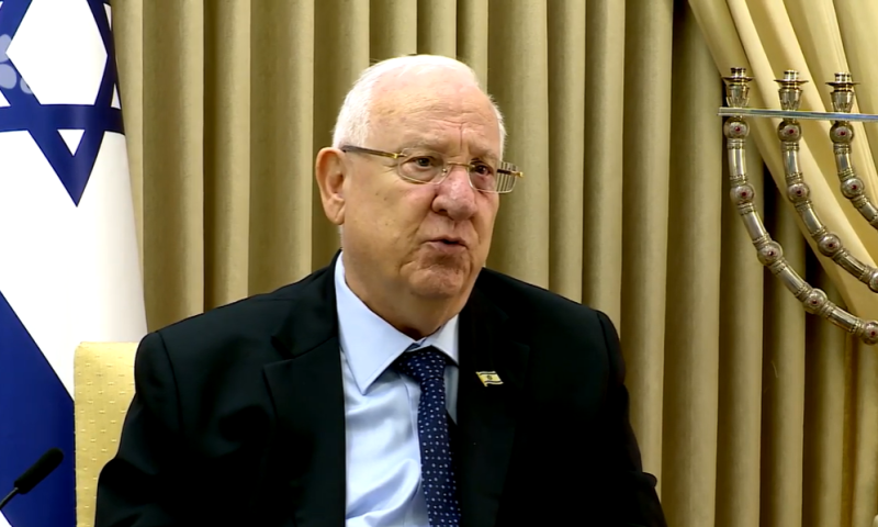 ריבלין על סערת הריבונות: "אל לנו להשתיק שאלות"