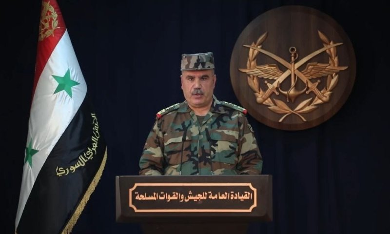 למרות הדיווחים: אסד נעדר, רמטכ"ל הצבא נאם במקומו