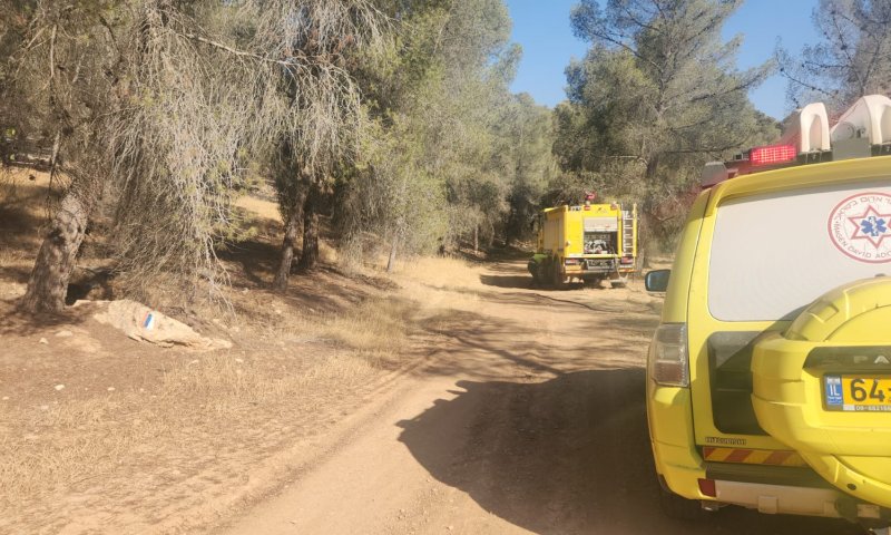 17 פצועים משאיפת עשן בשריפה בדרום הר חברון