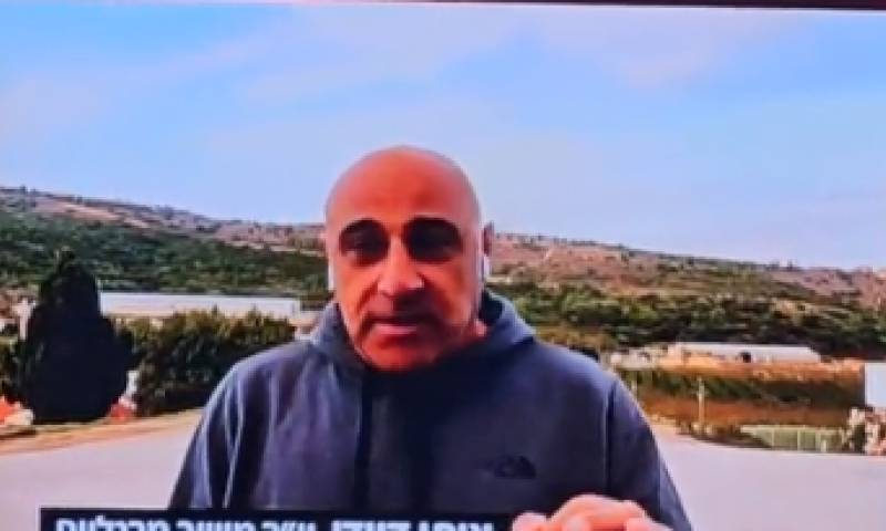 המרואיין נאלץ להימלט באמצע שידור. צפו