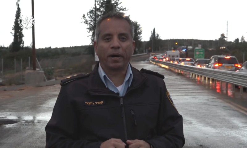 צפו: הנחיות משטרת התנועה לקראת שיא הסערה