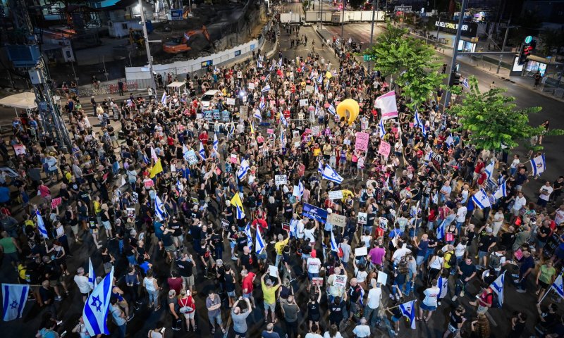 הפגנת השמאל: אלה הכבישים שיחסמו הערב בתל אביב