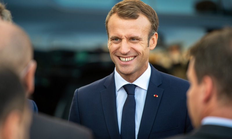 מקרון רומז על הכרה במדינה פלסטינית