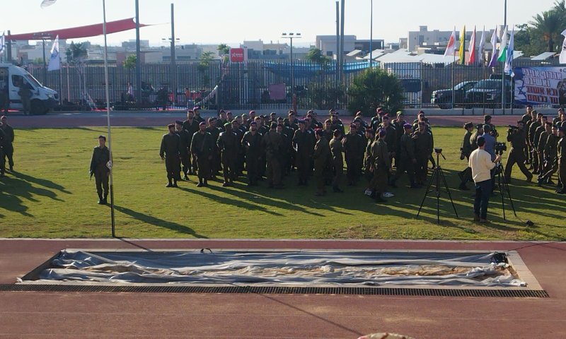 צפו: טקס סיום קורס קצינים במתכונת מלחמה