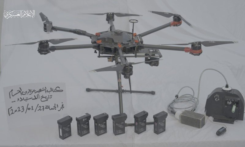 חמאס מציג שלל: השתלטנו על רחפן של צה"ל