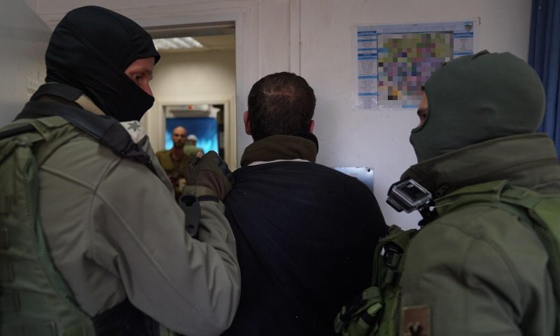 תיעוד: רגע לכידת המחבל מגבעת אסף