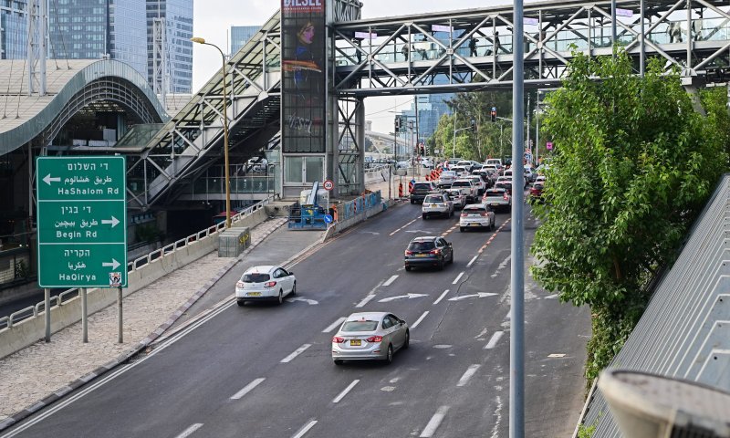 בשעות העומס: הכביש המרכזי במרכז נחסם שוב בגלל הפגנה